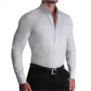 Men's Classic White Dress Shirt